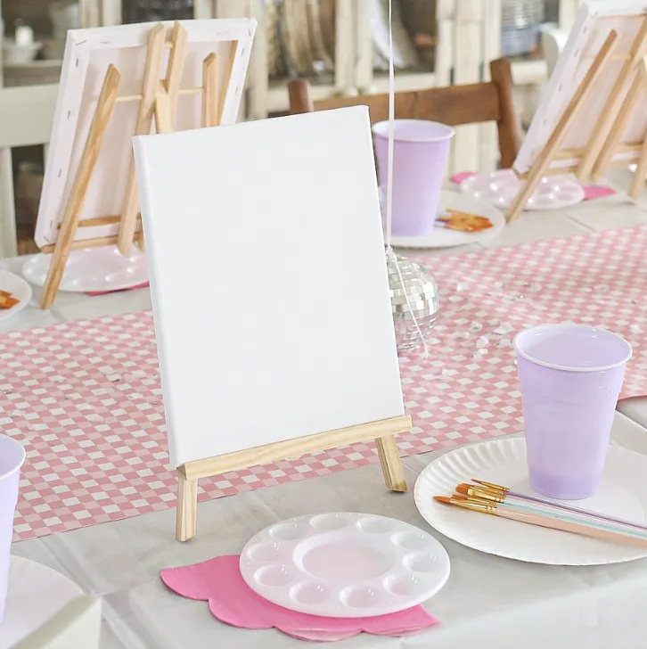 10 Lienzos para pintar con caballete