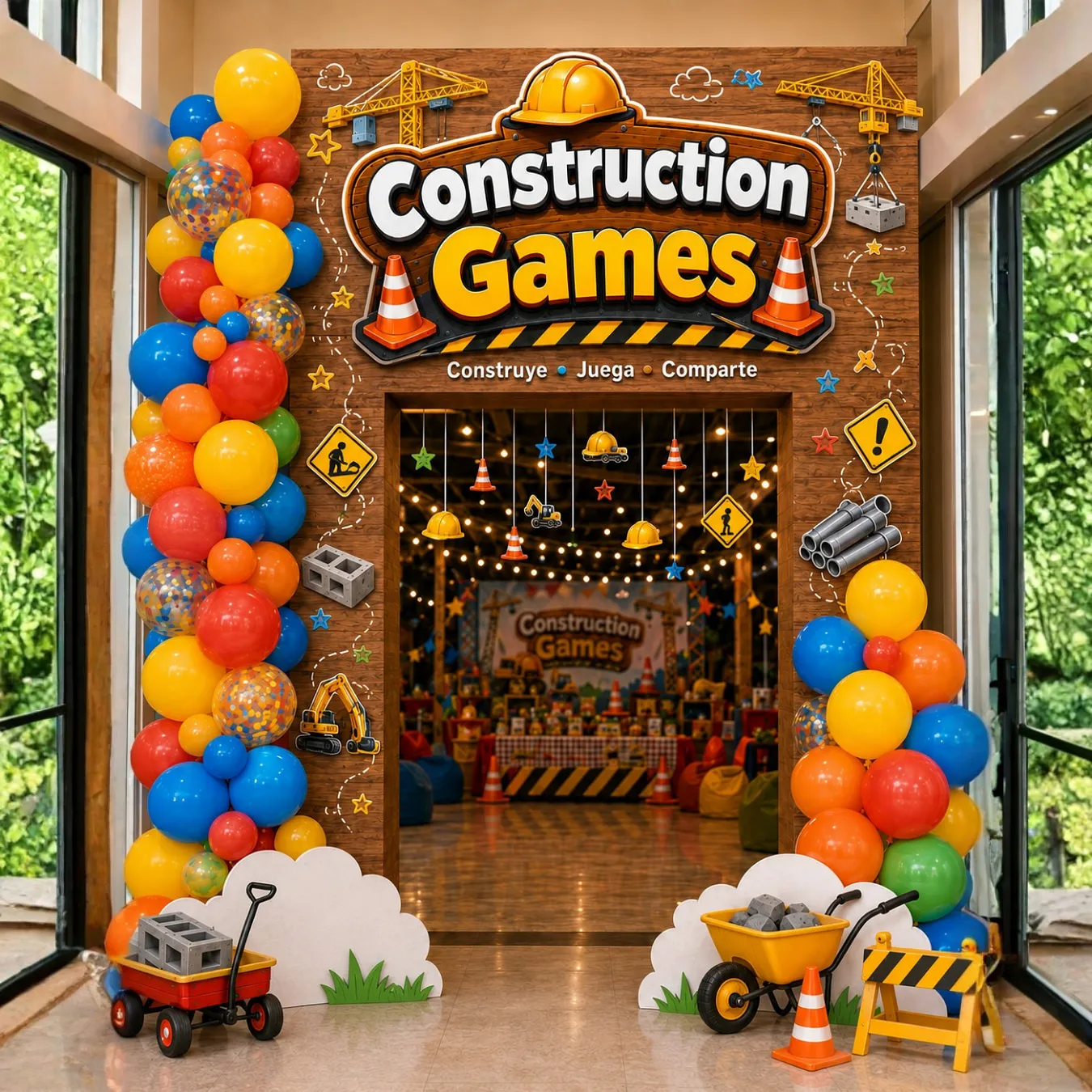 Set de Bienvenida Construction Games