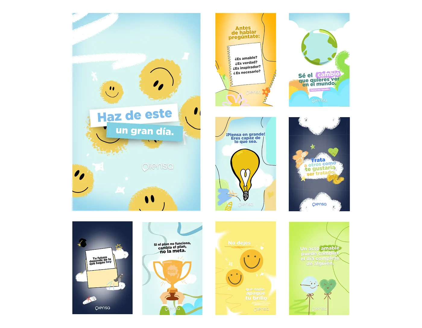 Carteles frases inspiradoras
